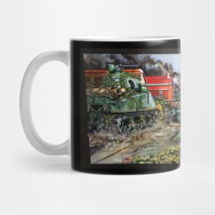 Fishing for Tigers in France Mug